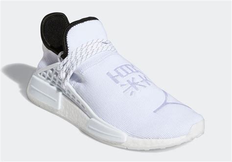 adidas nmd hu pharrell white.